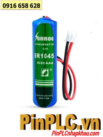 Sunmoon ER10450, Pin nuôi nguồn PLC Sunmoon ER10450 lithium 3.6v 800mAh chính hãng